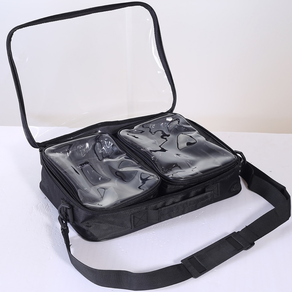 2x Bundle -MUAB 3pcs set clear travel bag (6total)